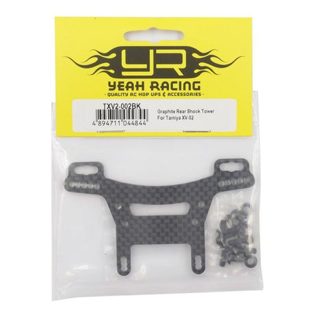 Yeah Racing Graphite Rear Shock Tower For Tamiya Xv-02