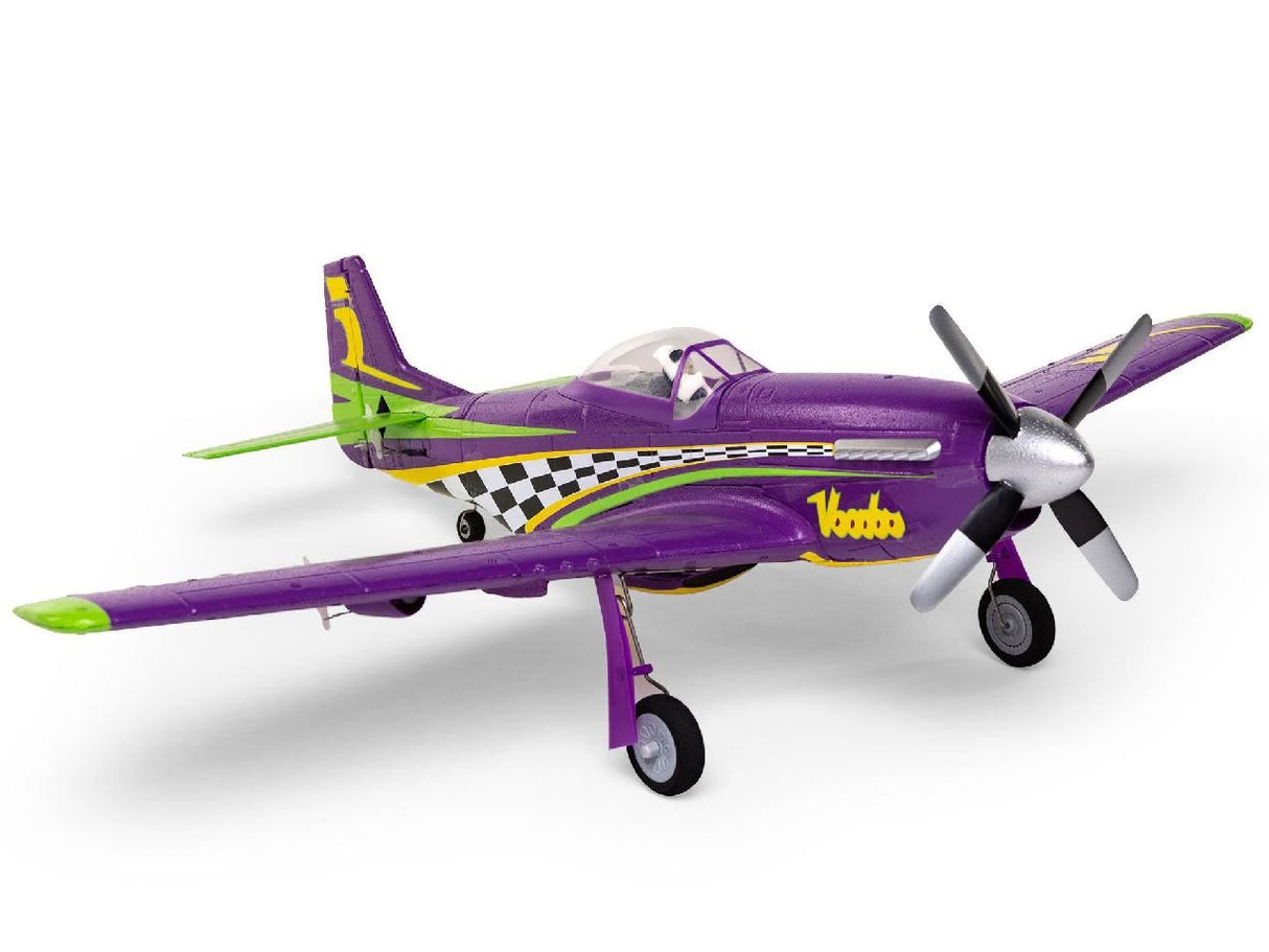 E Flite UMX P-51D Voodoo BNF Basic with AS3X and SAFE Select