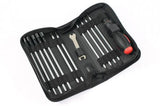 FASTRAX 19-in-1 TOOL BAG 3xSLOT, 3x PH 6xHEX, 4xNUT 1x 5/8mm WRENCH