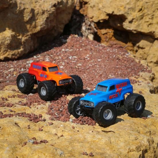 ECX Micro Ruckus 1/28 2WD RTR Blue (ECX00008T1)