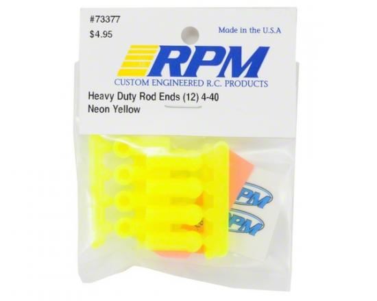 Rpm Rod Ends Assoc Yellow