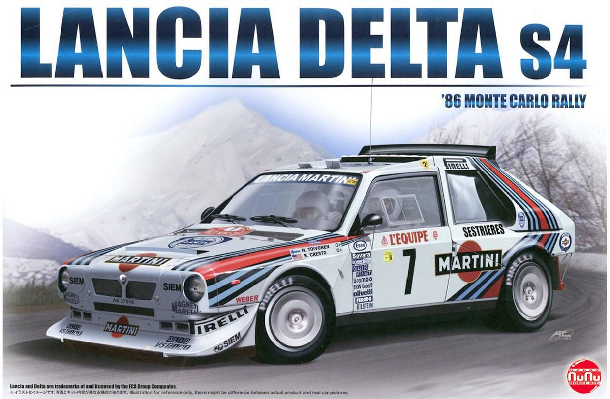 Nunu Lancia Delta S4 Martini Montecarlo 1986