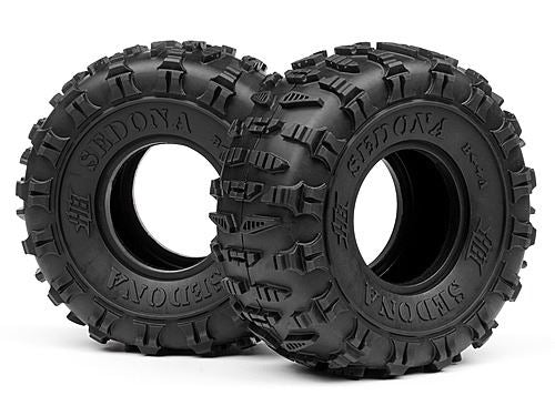 Hpi Sedona Tire (2.2 White/Rock Crawler/2Pcs)