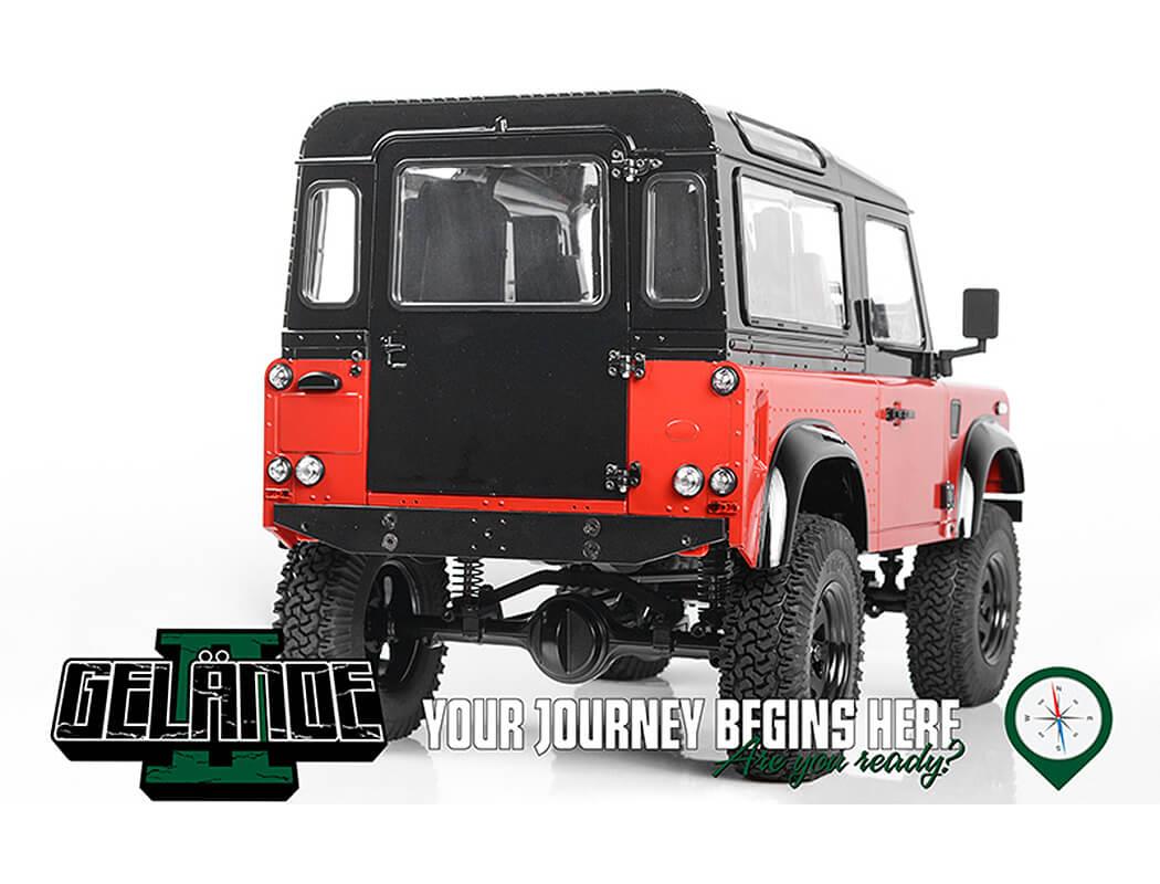 RC4WD GELANDE II RTR W/ 2015 L AND ROVER DEFENDER D90 BODY SE