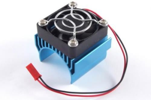 Fastrax 1/8 Aluminium Motor Heatsink Fan Unit