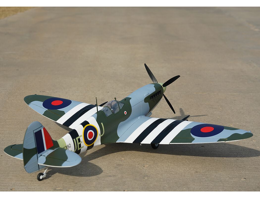 Xfly Supermarine Spitfire Mkix Green 1200Mm Without Tx/Rx/Batt