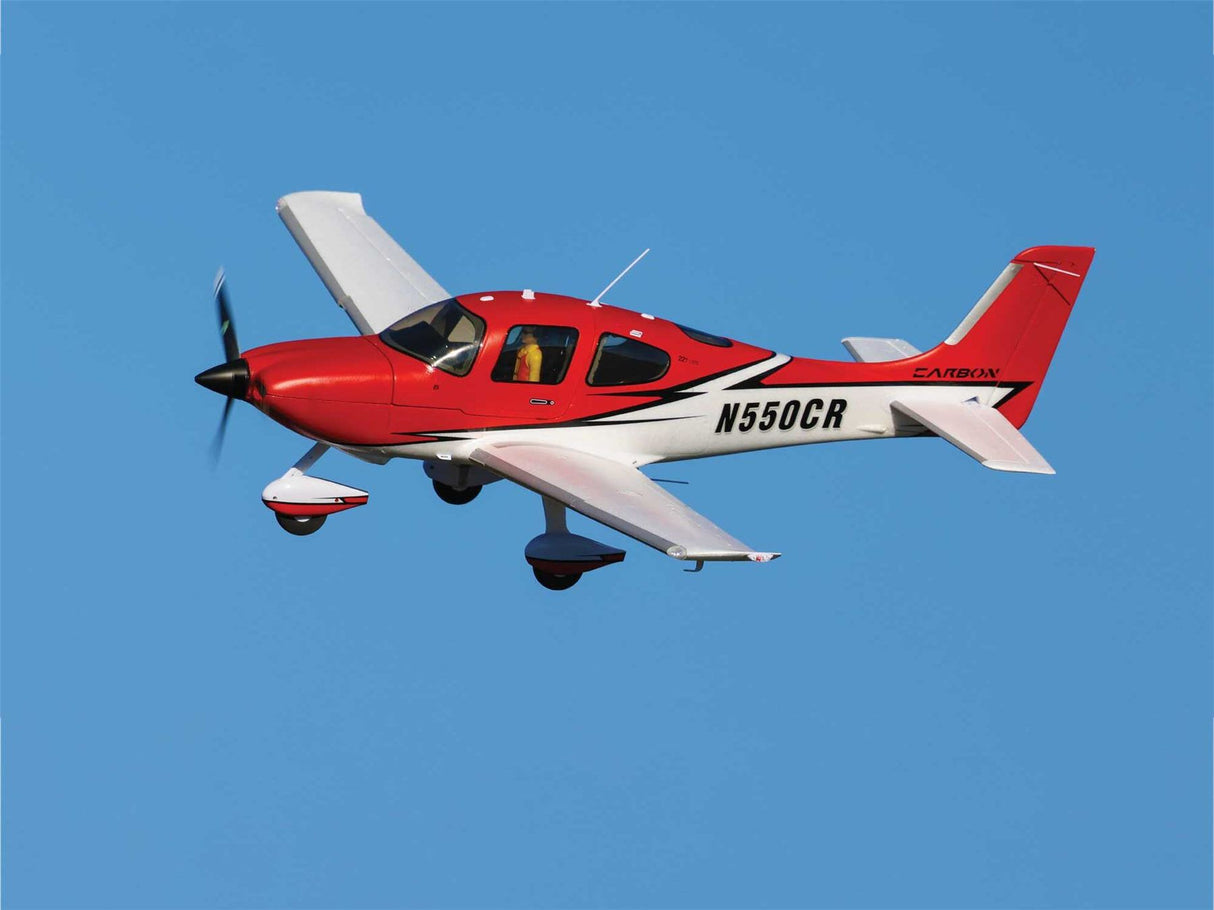 E Flite Cirrus SR22T 1.5m BNF Basic with Smart, AS3X and SAFE Select