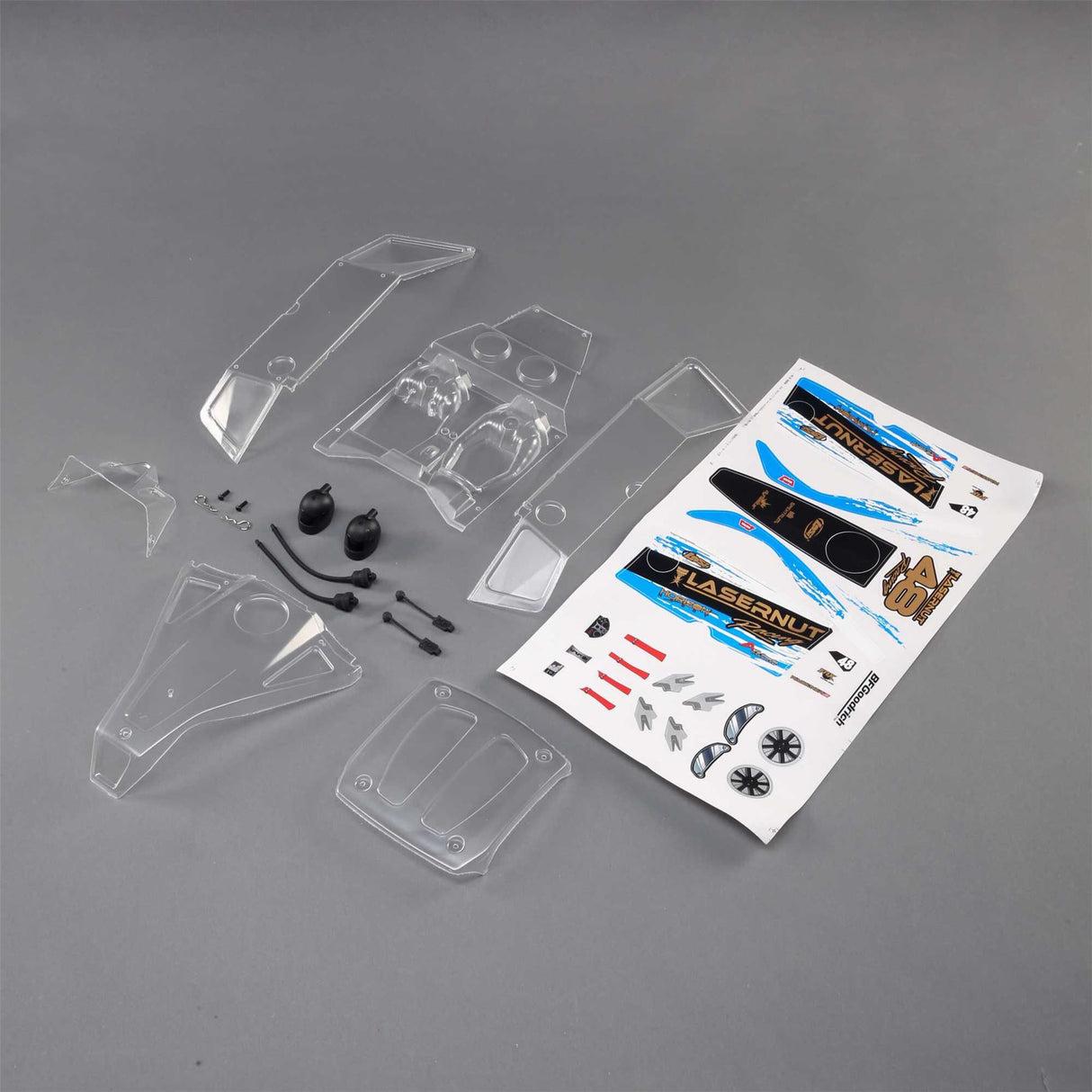 Losi Body Set, Clear: Ultra 4