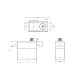 Srt Ch635S 1/5 Scale Or Hv Coreless Servo