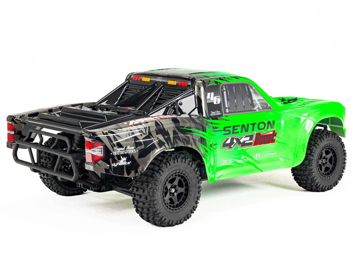 Arrma Senton Boost 4X2 550 Mega 1/10 2WD SC Green w/Batt Chg