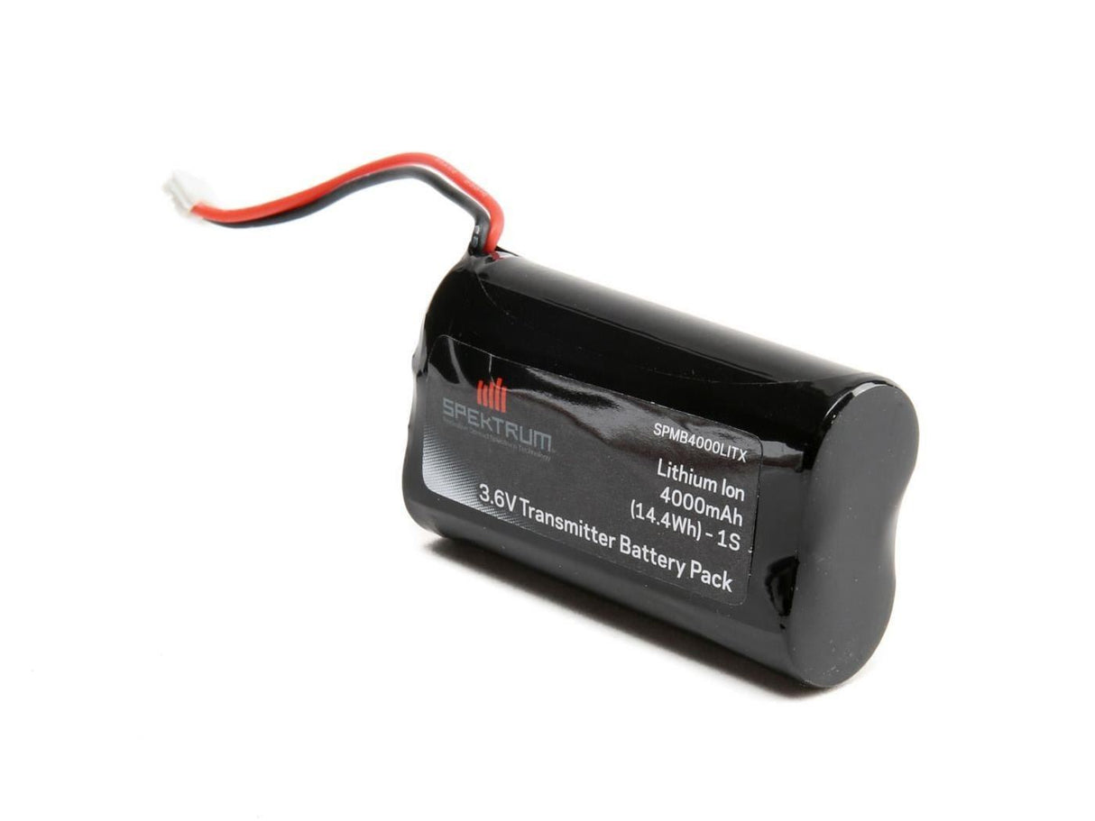 Spektrum 4000Mah Li Ion Battery: DX6R (SPMB4000LITX)