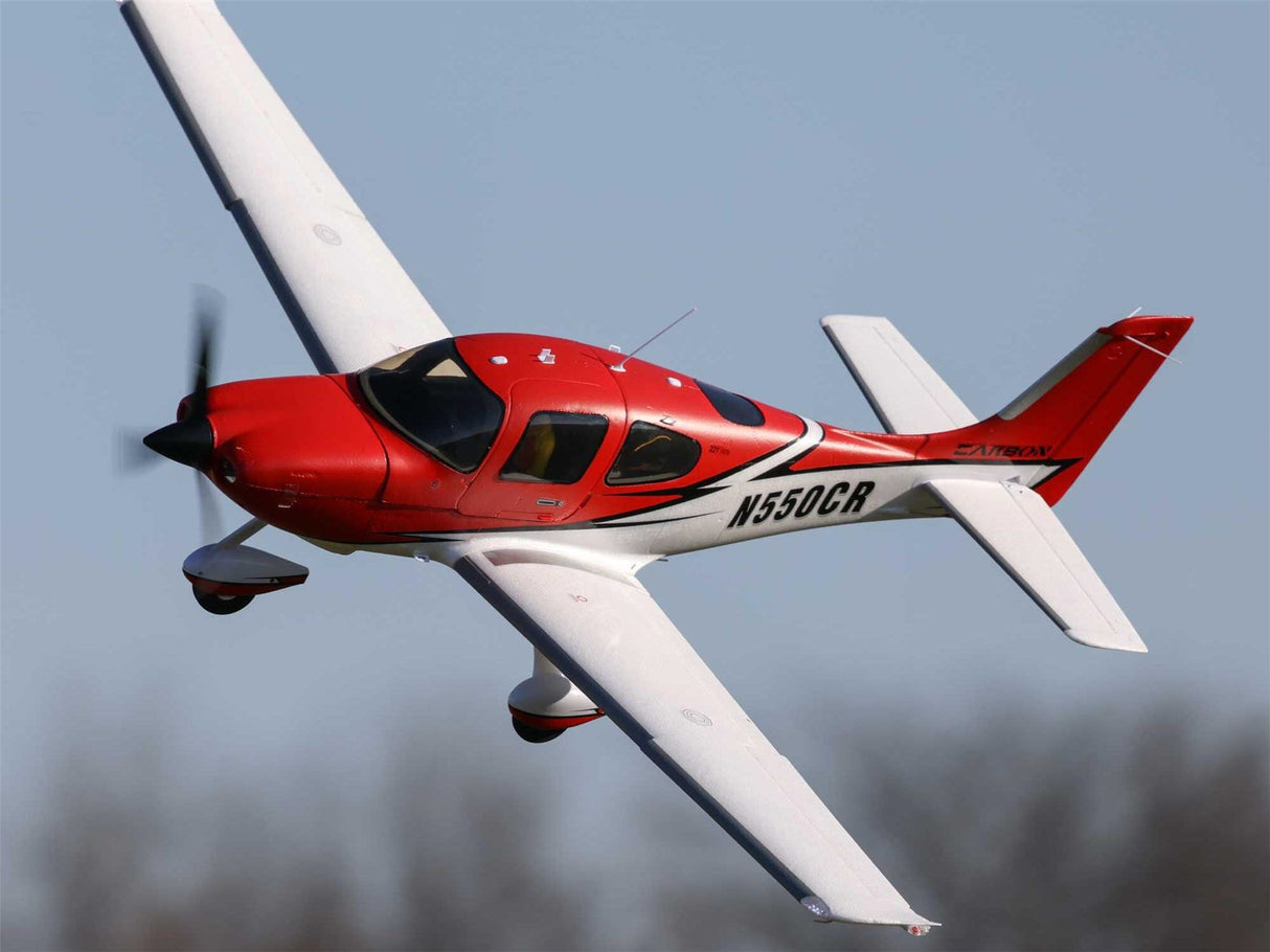 E Flite Cirrus SR22T 1.5m PNP with Smart