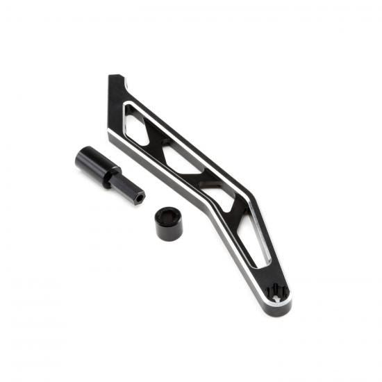 Losi Chassis Brace, Rear, Black, Aluminum MTXL (Losi351005)