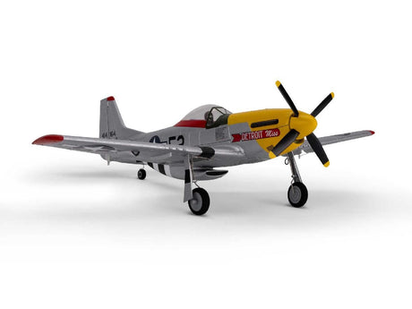 E Flite UMX P-51D Mustang inDetroit Missin BNF Basic with AS3X and SAF