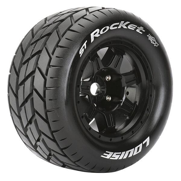 LOUISE RC ST-ROCKET 1/8 SPORT 0  OFFSET HEX 17MM BLACK E-R