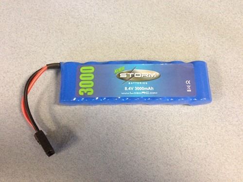 STORM NiMH 8.4V 3000mAh Flat TRX Connector