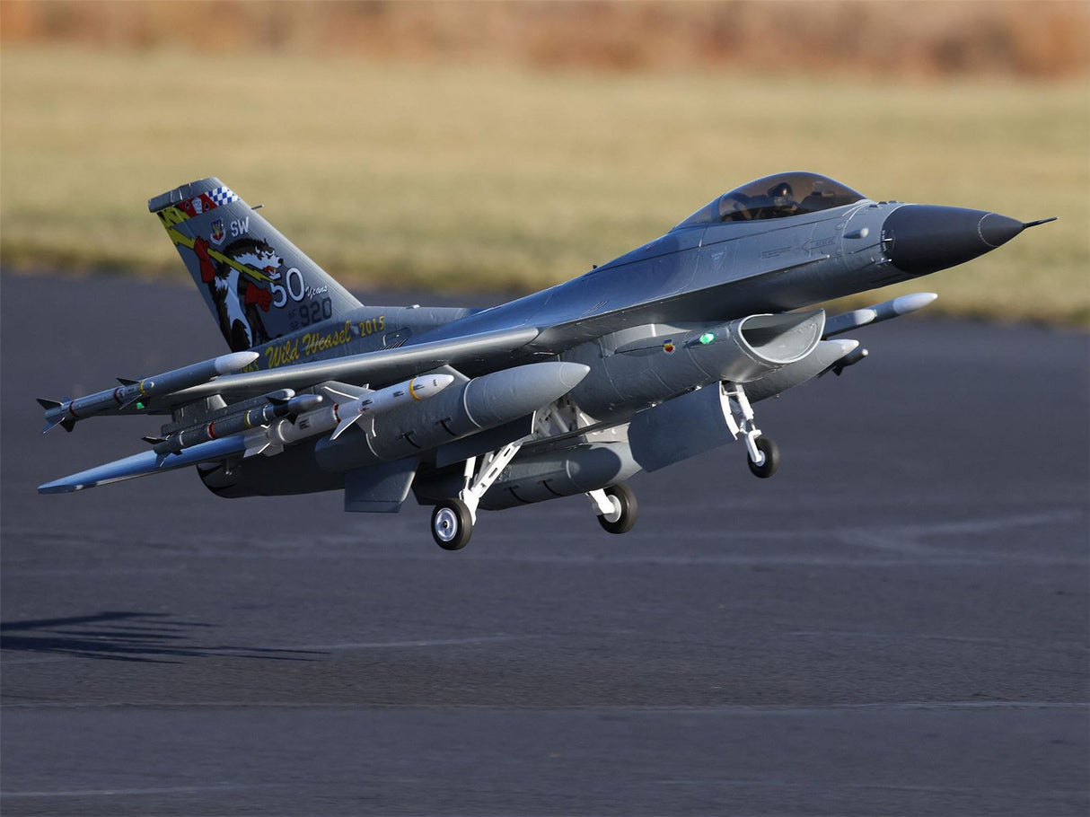 E Flite F-16 Falcon 80mm EDF ARF+ (no Power system)