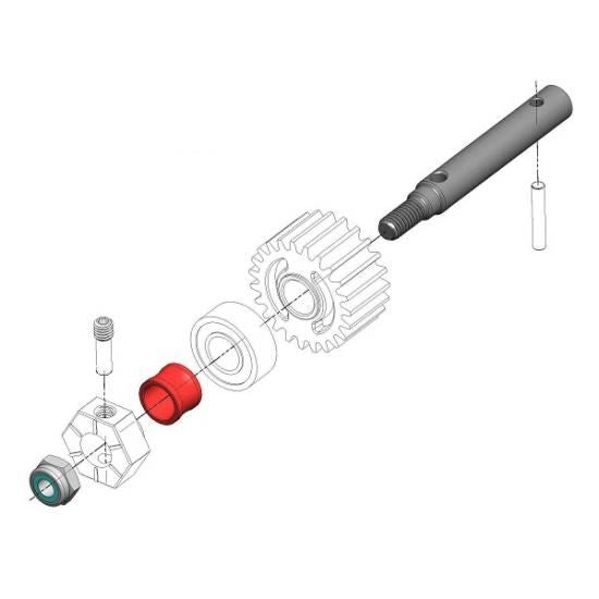 Miracle Mip Wide Track Kit - 4mm Offset - Traxxas Trx-4 Bronco Defende