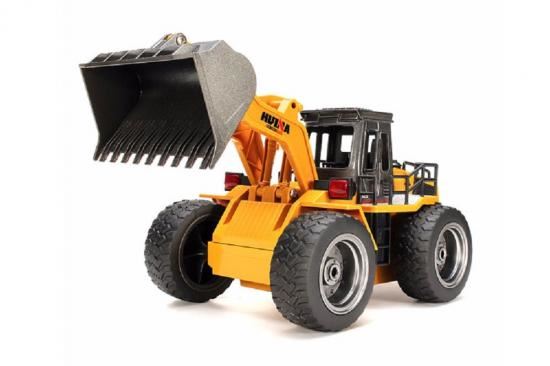 HUINA 2.4G 6CH RC BULLDOZER w/DIE CAST BUCKET