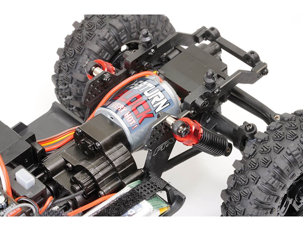 Ftx Utah 1 18 Brushed Comp Low Profile Rtr Crawler - Blue