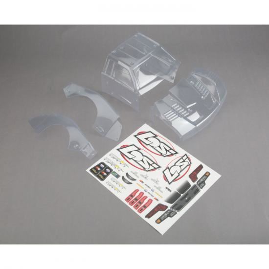 Losi Body Set, Clear: Baja Rey (Losi230009)