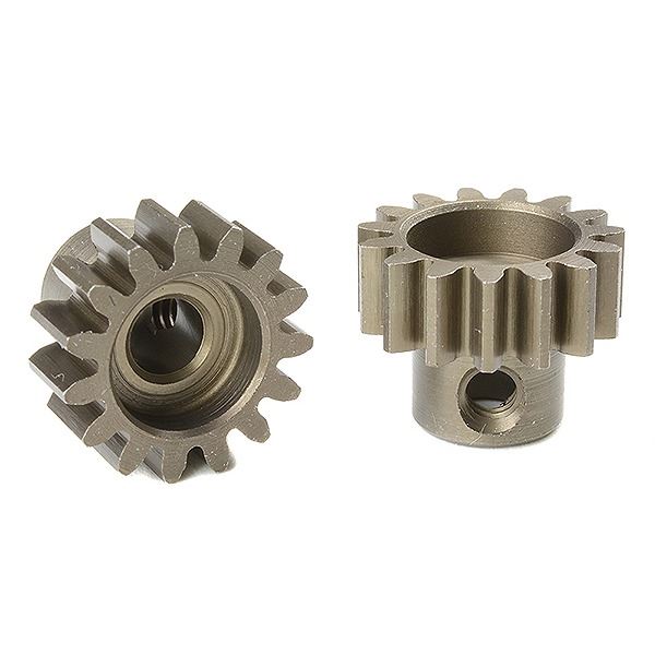 Corally M1.0 Pinion Short Hardened Steel 15 Teeth Shaft Dia. 5mm