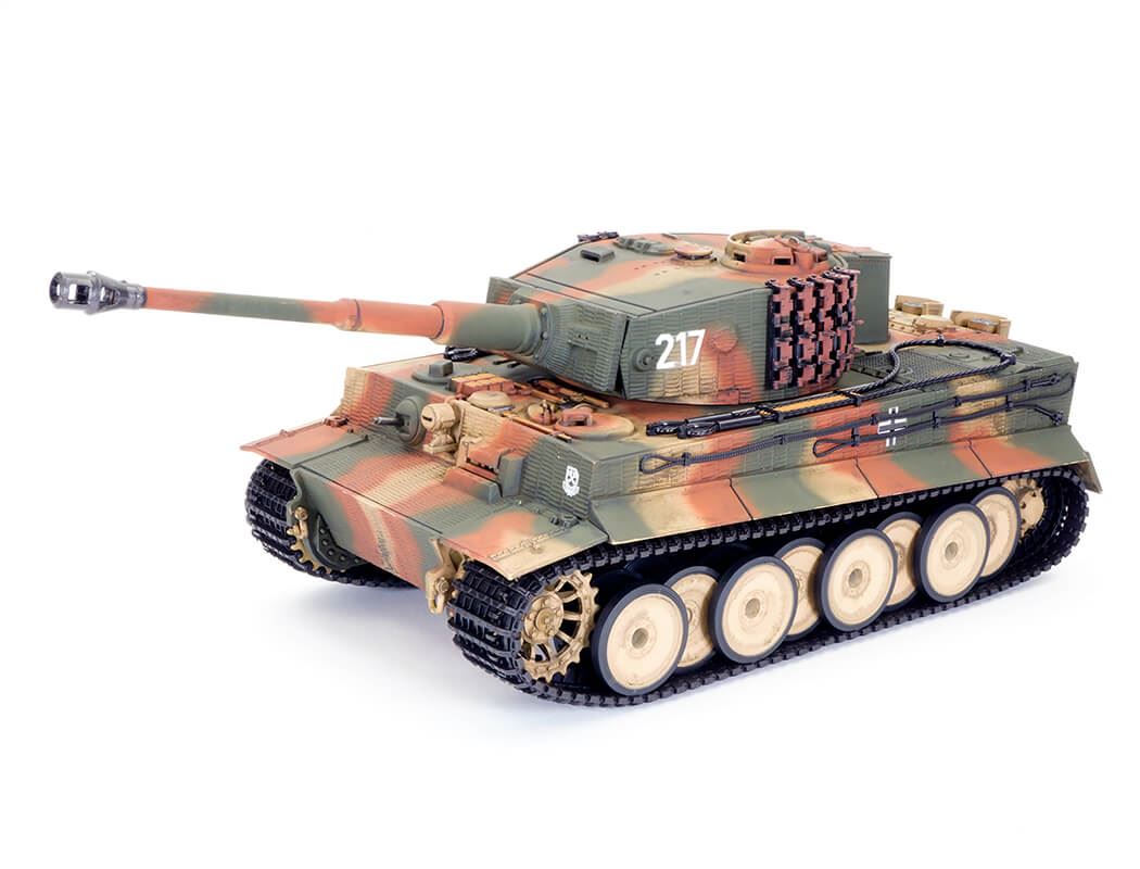 Taigen 1 24 Tiger 1 Ir Battle Tank Middle Version - Camo