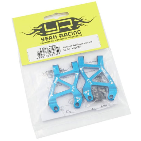 Yeah Racing Aluminum Rear Suspension Arm Set For Tamiya M07 M08 Blue