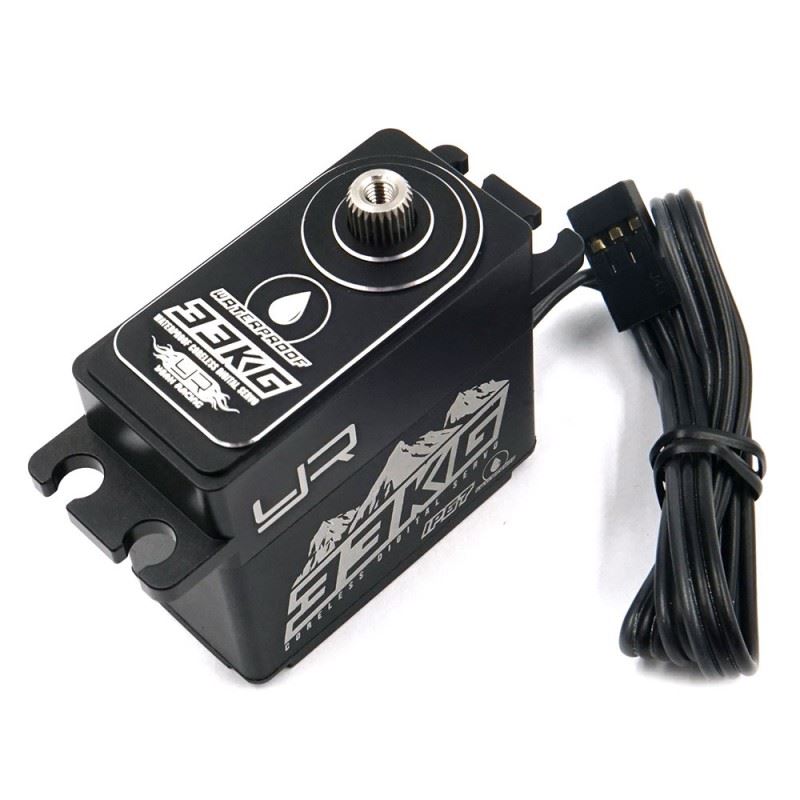 Yeah Racing Aluminium Case Ip67 33Kg Waterproof Coreless Servo For 1/10 Crawler Black