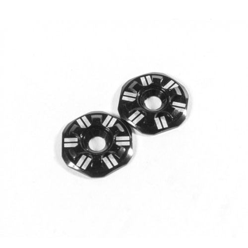 SCHELLE ASTERISK WING BUTTON BLACK