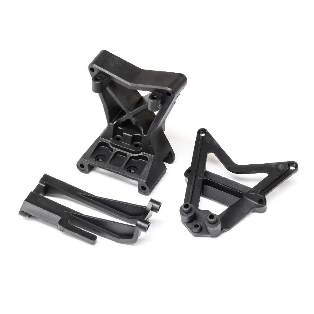 Losi Front Upper Arm/Shock Mount and ESC Mount: RZR Rey