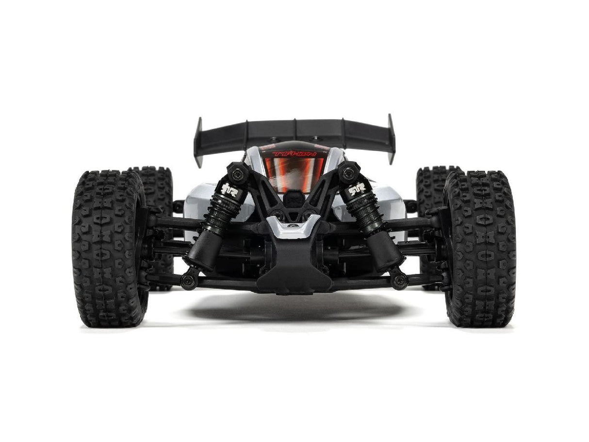 Arrma 1/18 Typhon Grom 223S Blx 4X4 Buggy (No Batt/Charg) Silver