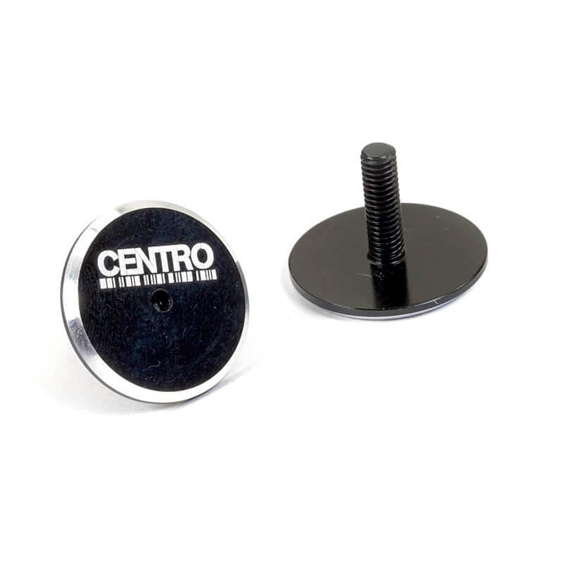 CENTRO BLACK M3 7075 ALUMINIUM WING WASHER SCREW (2)