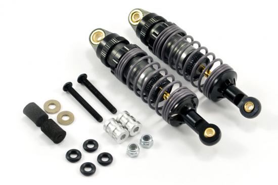 FASTRAX 1/10TH 75mm ALLOY ADJUSTABLE SHOCKS (PAIR)