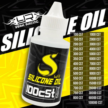 Yeah Racing Fluid Silicone Oil 1000cSt 59ml