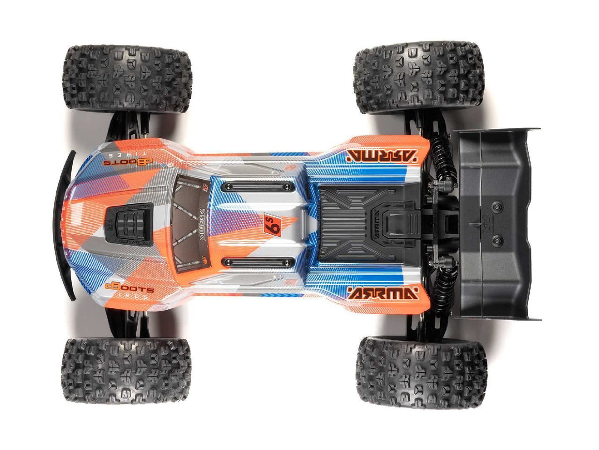 Arrma 1/8 Kraton 6S V6 4X4 Blx Speed Monster Truck Rtr Orange