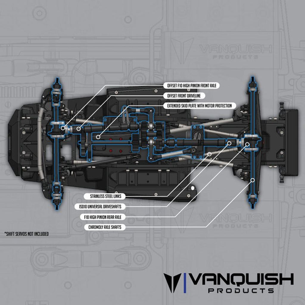 Vanquish VS4-10 Phoenix RTR - Red