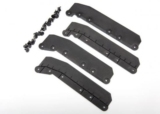 Traxxas Fender Extensions (4)/ 3X8 Flathead Screws (24) (Requires 8080 Narrow Inner Fenders)