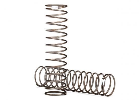 Traxxas Springs, Shock (Natural Finish) (Gts) (0.30 Rate, White Stri