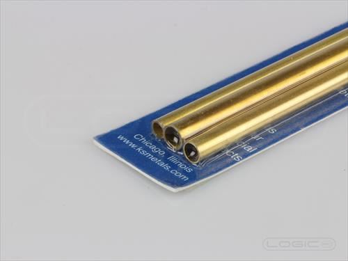 Ks 12" Bendable Brass Tube 3/16", 7/32" & 1/4" (Pk3)