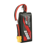 Gens ace 2200mAh 7.4V 60C 2S 1P Lipo Battery With XT60 Plug