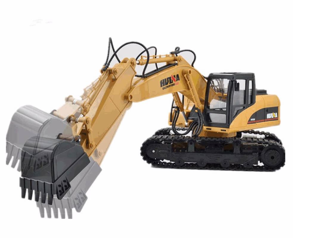 HUINA 1/14 SCALE RC EXCAVATOR 2.4G 15CH w/DIE CAST BUCKET