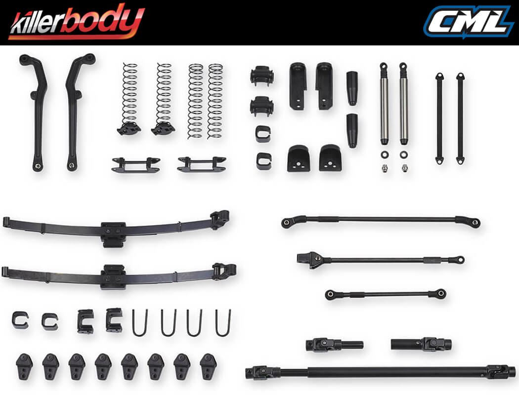 Killerbody Mercury Chassis Kit Fits Kb48601 Toyota Lc70 Body