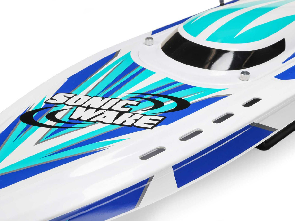 ProBoat Sonicwake 36in Self-Righting Brushless Deep-V RTR, White