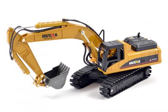 HuiNa 1/50 Diecast Excavator Static Model