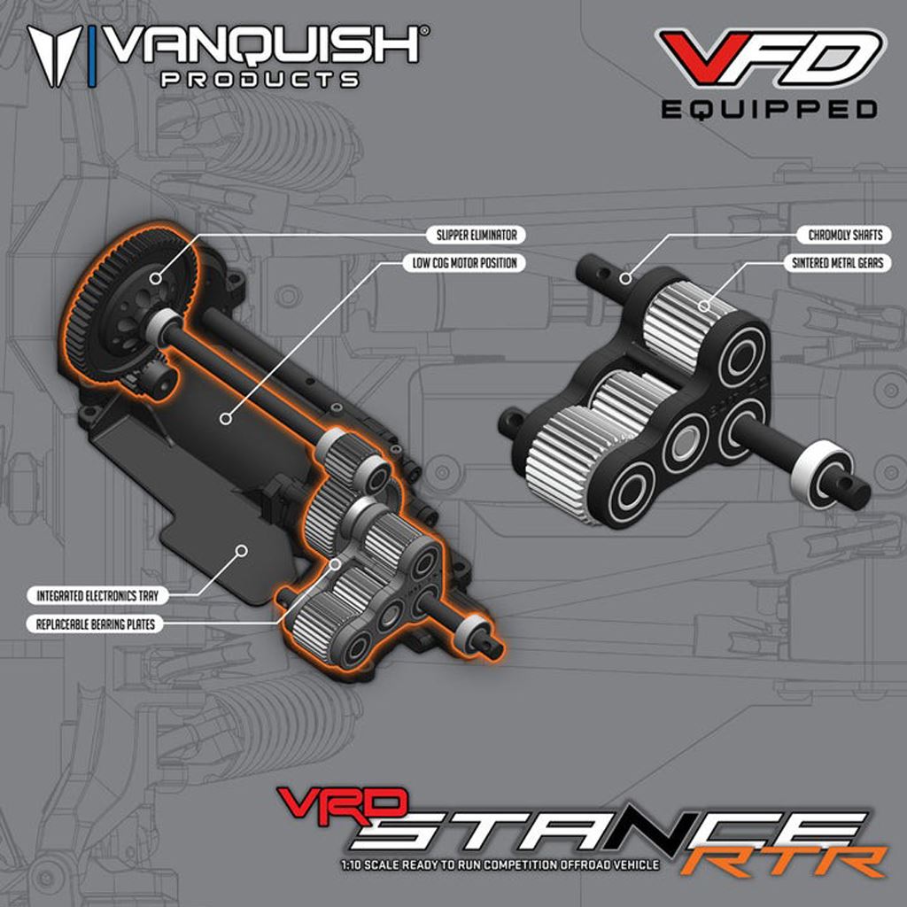 Vanquish VRD Stance RTR - Silver