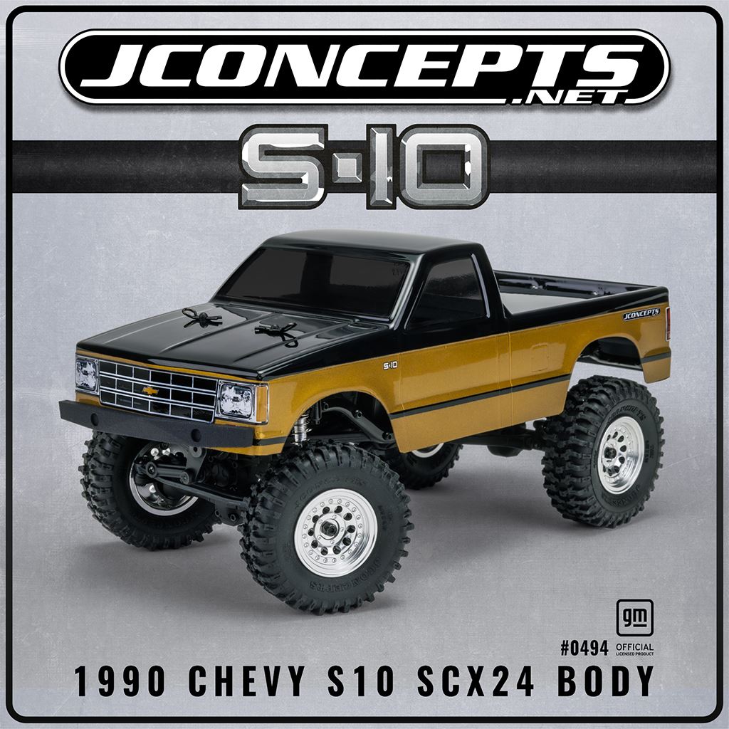 1990 Chevy S10 Crawler Body (Fits - SCX24)