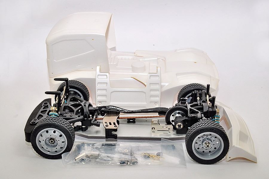 HoBao Hyper EPX 1/10 Cab Truck Roller (Clear)