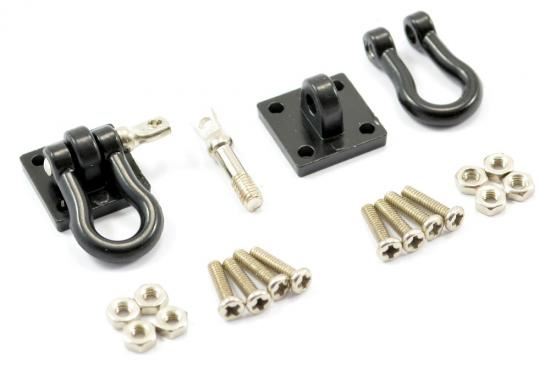 FASTRAX METAL BUMPER SHACKLES & MOUNTING BRACKET 2PCS