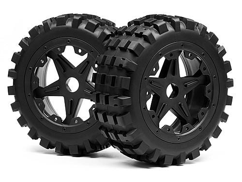 Maverick Blackout Xb Mounted Wheel And Tyre Set (Front) Pr (Mv24170)